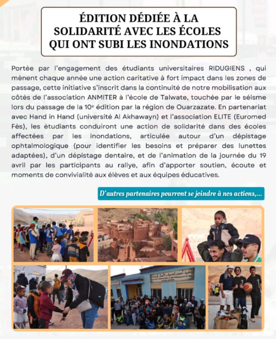 Actions de solidarité RIDUGE
